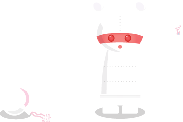 a robot with a broken arm