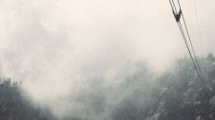 cable in the mountains
